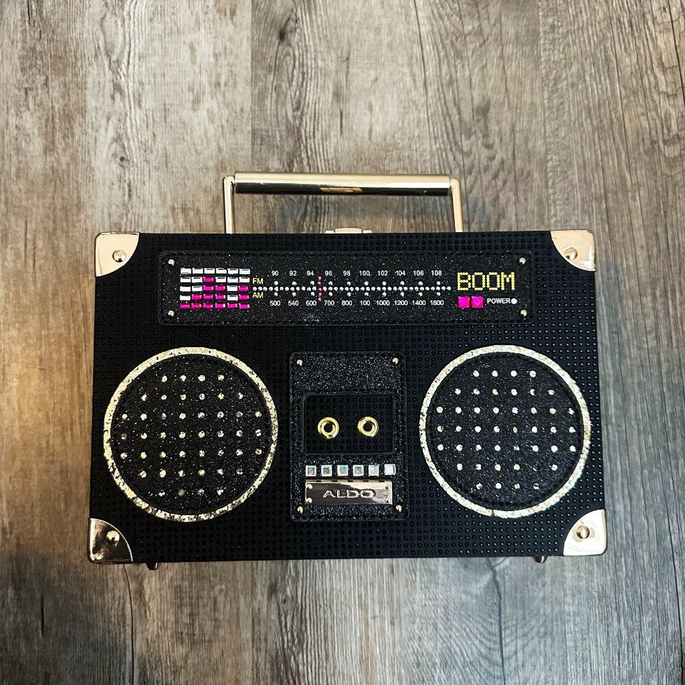 Unique Aldo BoomBox Purse